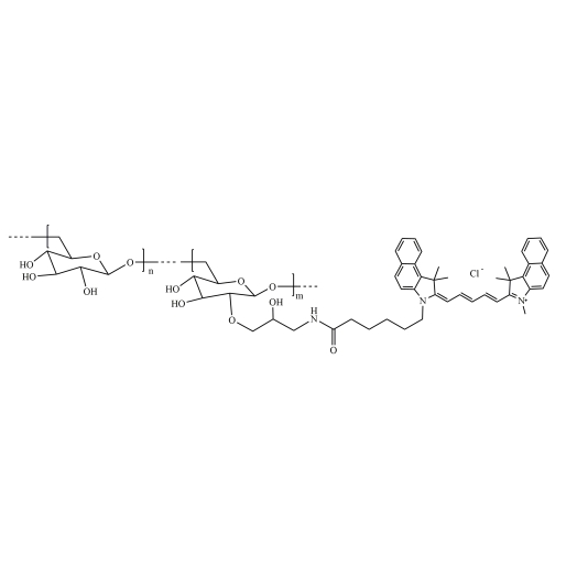 CY5.5-Dextran，花菁染料CY5.5-葡聚糖