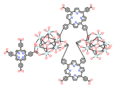 PCN-224，PCN-224(H) nanoparticles