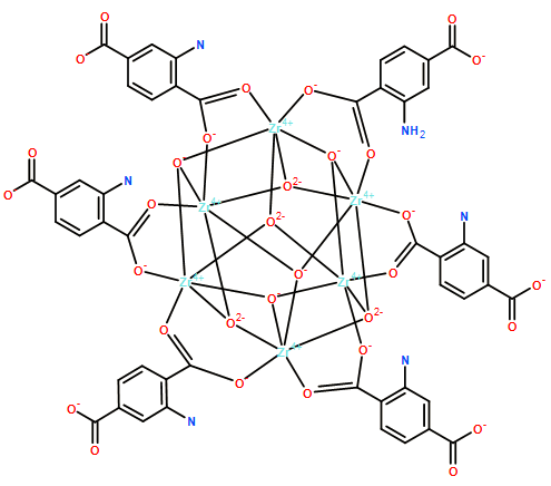 NH2-UiO-66，锆基金属有机框架材料