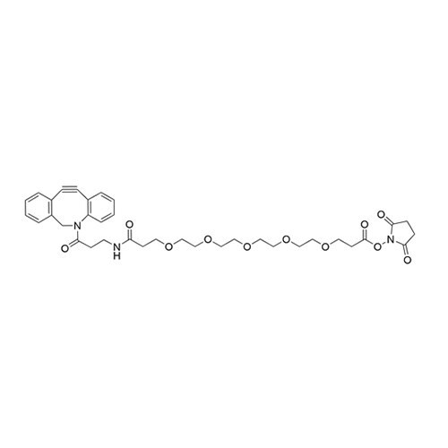 DBCO-PEG5-NHS Ester，二苯并环辛炔-酰胺-五聚乙二醇-琥珀酰亚