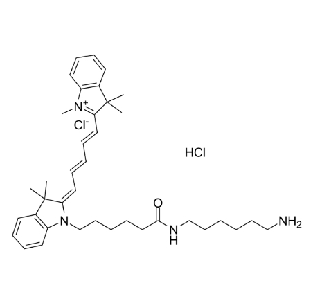 Cy5-NH2，五甲川花菁染料-氨基