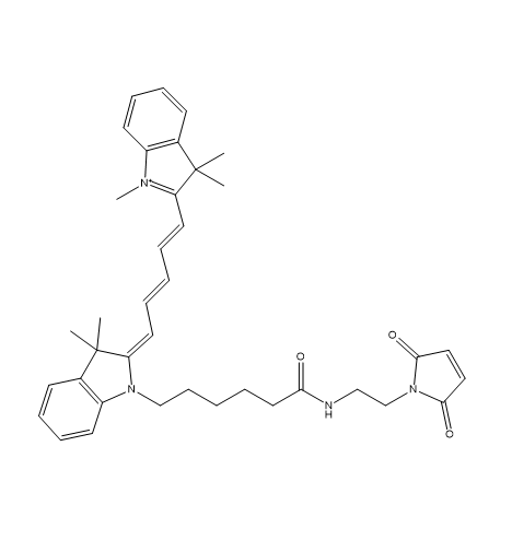 Cy5-Maleimide，五甲川花菁染料-马来酰亚胺