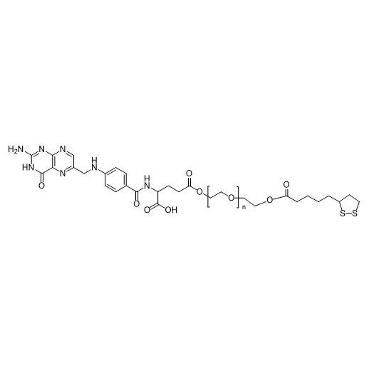 FA-PEG-LA，叶酸-聚乙二醇-硫辛酸