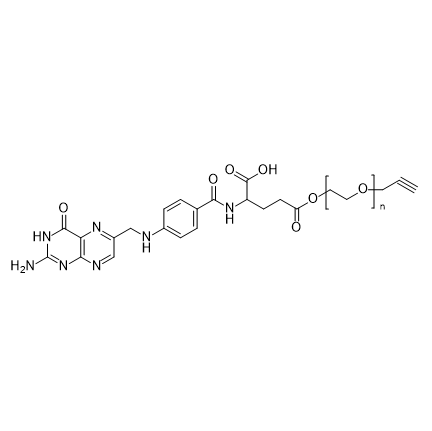 FA-PEG-Alkyne，叶酸-聚乙二醇-炔基