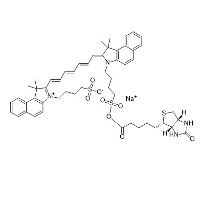 ICG-Biotin，吲哚菁绿-生物素