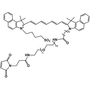 ICG-PEG-MAL，吲哚菁绿-聚乙二醇-马来酰亚胺