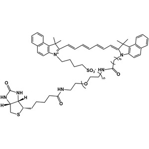 ICG-PEG-Biotin，吲哚菁绿-聚乙二醇-生物素