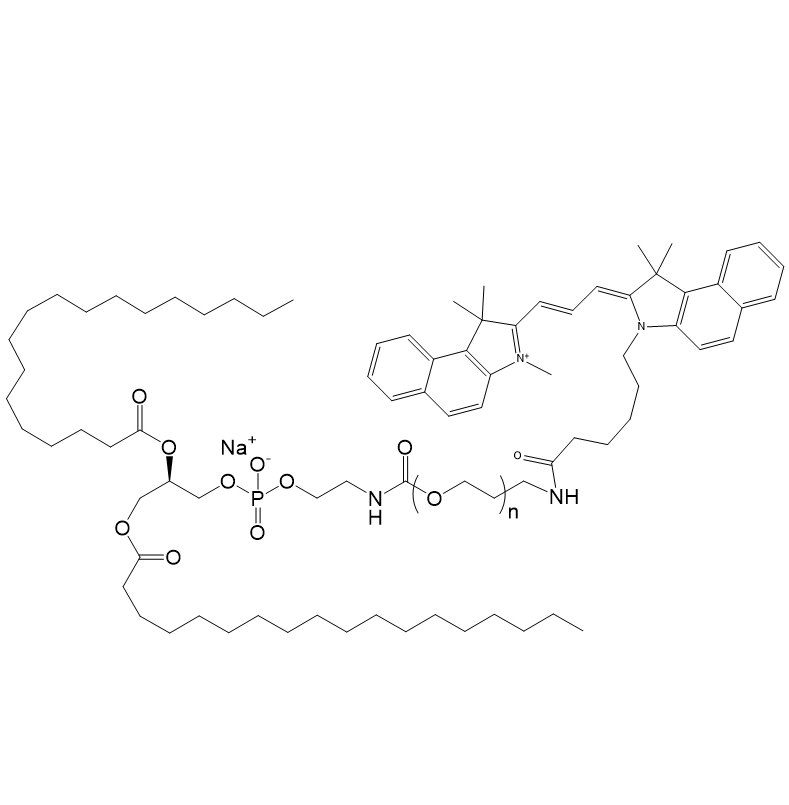 DSPE-PEG-CY3.5,二硬脂酰磷脂酰乙酰胺-聚乙二醇-菁类染料