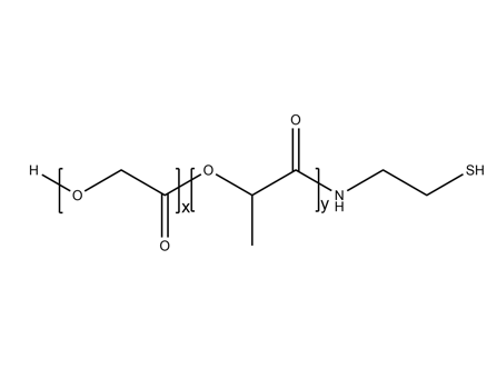 PLGA-SH，聚乳酸羟基乙酸共聚物-巯基