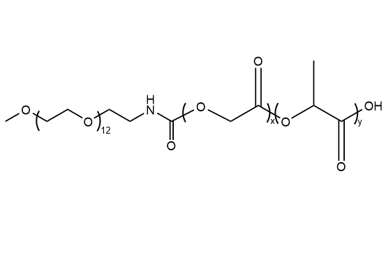 mPEG-PLGA，甲氧基聚乙二醇-聚乳酸羟基乙酸共聚物