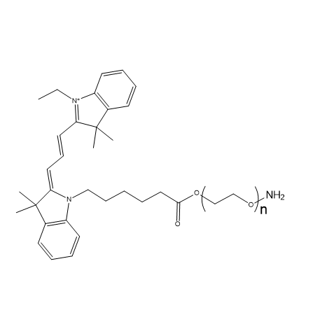 Cy3-PEG-NH2，三甲川花菁染料-聚乙二醇-氨基