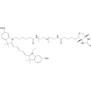 Cy5-PEG-Biotin，菁染料Cy5-聚乙二醇-生物素